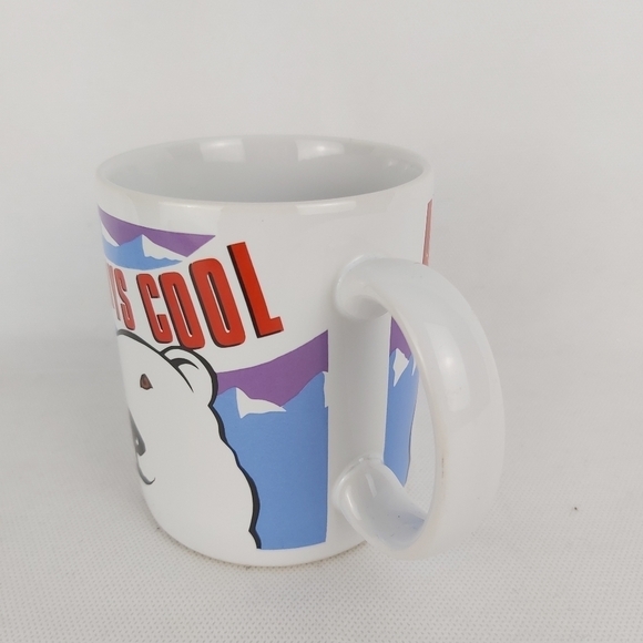 VINTAGE Coca-Cola Always Cool 1993 coffee mug - Picture 3 of 6